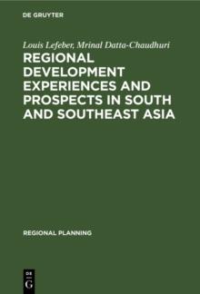 Regional development experiences and prospects in South and Southeast Asia