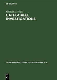 Categorial Investigations : Logical and Linguistic Aspects of the Lambek Calculus