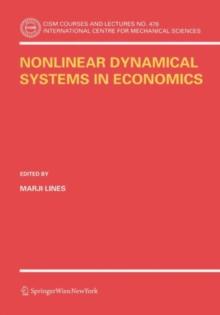 Nonlinear Dynamical Systems in Economics