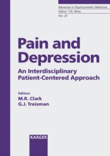 Pain and Depression : An Interdisciplinary Patient-Centered Approach.