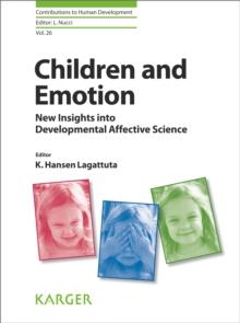 Children and Emotion : New Insights into Developmental Affective Science.