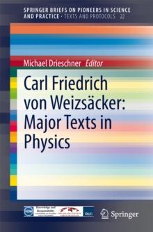 Carl Friedrich von Weizsacker: Major Texts in Physics