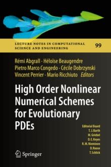 High Order Nonlinear Numerical Schemes for Evolutionary PDEs : Proceedings of the European Workshop HONOM 2013, Bordeaux, France, March 18-22, 2013