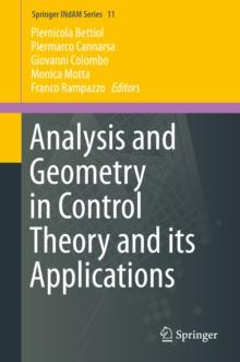 Analysis and Geometry in Control Theory and its Applications