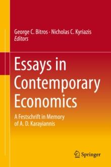 Essays in Contemporary Economics : A Festschrift in Memory of A. D. Karayiannis