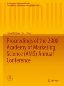 Proceedings of the 2008 Academy of Marketing Science (AMS) Annual Conference