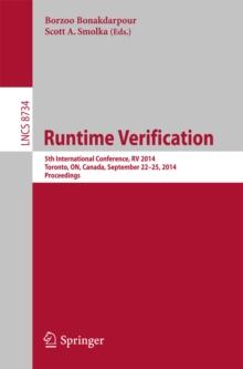 Runtime Verification : 5th International Conference, RV 2014, Toronto, ON, Canada, September 22-25, 2014. Proceedings