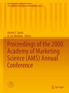 Proceedings of the 2000 Academy of Marketing Science (AMS) Annual Conference