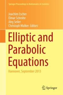 Elliptic and Parabolic Equations : Hannover, September 2013