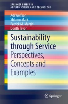 Sustainability through Service : Perspectives, Concepts and Examples