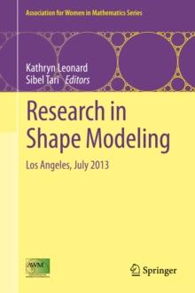 Research in Shape Modeling : Los Angeles, July 2013