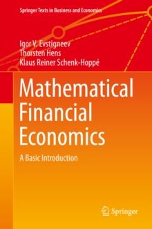 Mathematical Financial Economics : A Basic Introduction