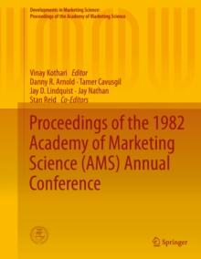 Proceedings of the 1982 Academy of Marketing Science (AMS) Annual Conference