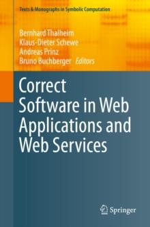 Correct Software in Web Applications and Web Services