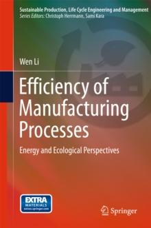 Efficiency of Manufacturing Processes : Energy and Ecological Perspectives