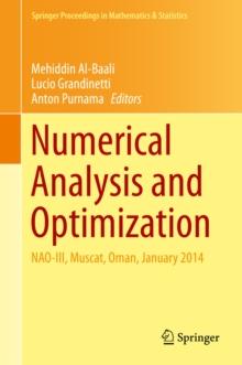 Numerical Analysis and Optimization : NAO-III, Muscat, Oman, January 2014