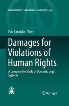 Damages for Violations of Human Rights : A Comparative Study of Domestic Legal Systems