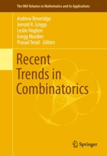 Recent Trends in Combinatorics