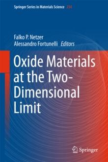 Oxide Materials at the Two-Dimensional Limit