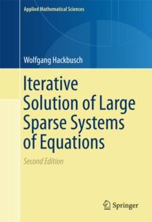 Iterative Solution of Large Sparse Systems of Equations