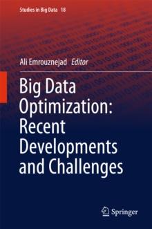 Big Data Optimization: Recent Developments and Challenges