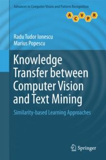 Knowledge Transfer between Computer Vision and Text Mining : Similarity-based Learning Approaches