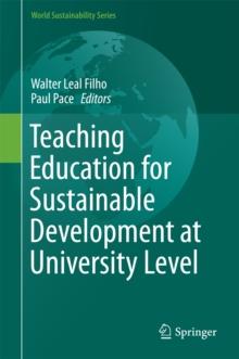 Teaching Education for Sustainable Development at University Level