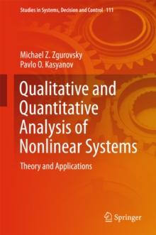 Qualitative and Quantitative Analysis of Nonlinear Systems : Theory and Applications