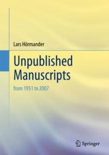 Unpublished Manuscripts : from 1951 to 2007