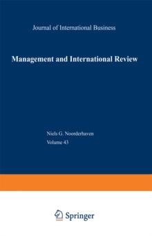 Management and International Review : Can Multinationals Bridge the Gap Between Global and Local?