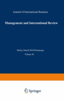 Management and International Review : Challenges of Globalization