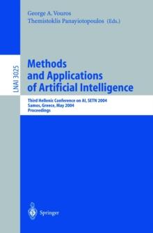 Methods and Applications of Artificial Intelligence : Third Helenic Conference on AI, SETN 2004, Samos, Greece, May 5-8, 2004, Proceedings