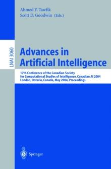 Advances in Artificial Intelligence : 17th Conference of the Canadian Society for Computational Studies of Intelligence, Canadian AI 2004, London, Ontario, Canada, May 17-19, 2004, Proceedings