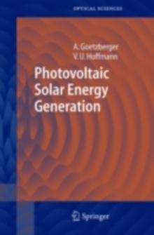 Photovoltaic Solar Energy Generation