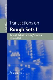 Transactions on Rough Sets I