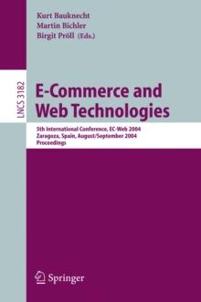 E-Commerce and Web Technologies : 5th International Conference, EC-Web 2004, Zaragoza, Spain, August 31-September 3, 2004, Proceedings