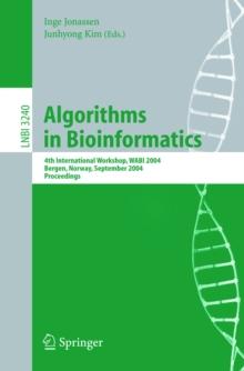 Algorithms in Bioinformatics : 4th International Workshop, WABI 2004, Bergen, Norway, September 17-21, 2004, Proceedings