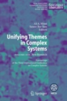 Unifying Themes in Complex Systems : Volume IIIB: New Research