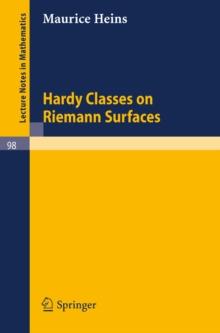 Hardy Classes on Riemann Surfaces