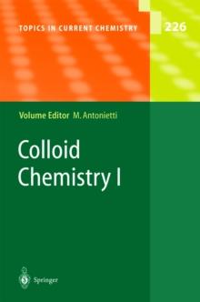 Colloid Chemistry I