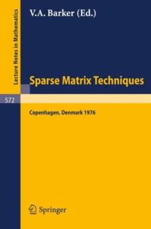 Sparse Matrix Techniques : Copenhagen 1976