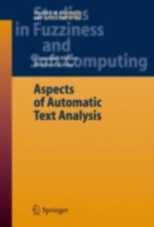 Aspects of Automatic Text Analysis