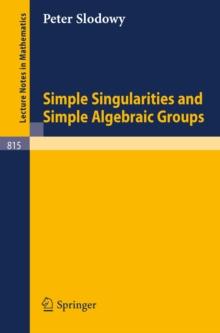 Simple Singularities and Simple Algebraic Groups