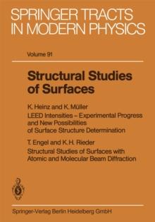 Structural Studies of Surfaces