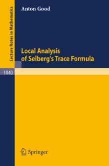 Local Analysis of Selberg's Trace Formula