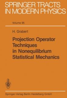 Projection Operator Techniques in Nonequilibrium Statistical Mechanics