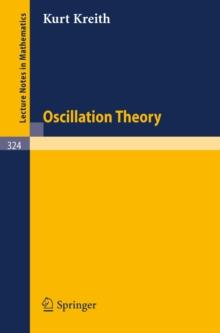 Oscillation Theory