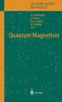 Quantum Magnetism