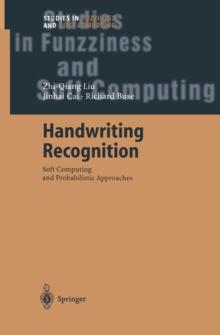 Handwriting Recognition : Soft Computing and Probabilistic Approaches