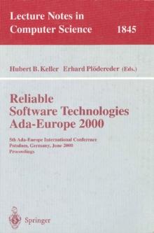 Reliable Software Technologies Ada-Europe 2000 : 5th Ada-Europe International Conference Potsdam, Germany, June 26-30, 2000, Proceedings